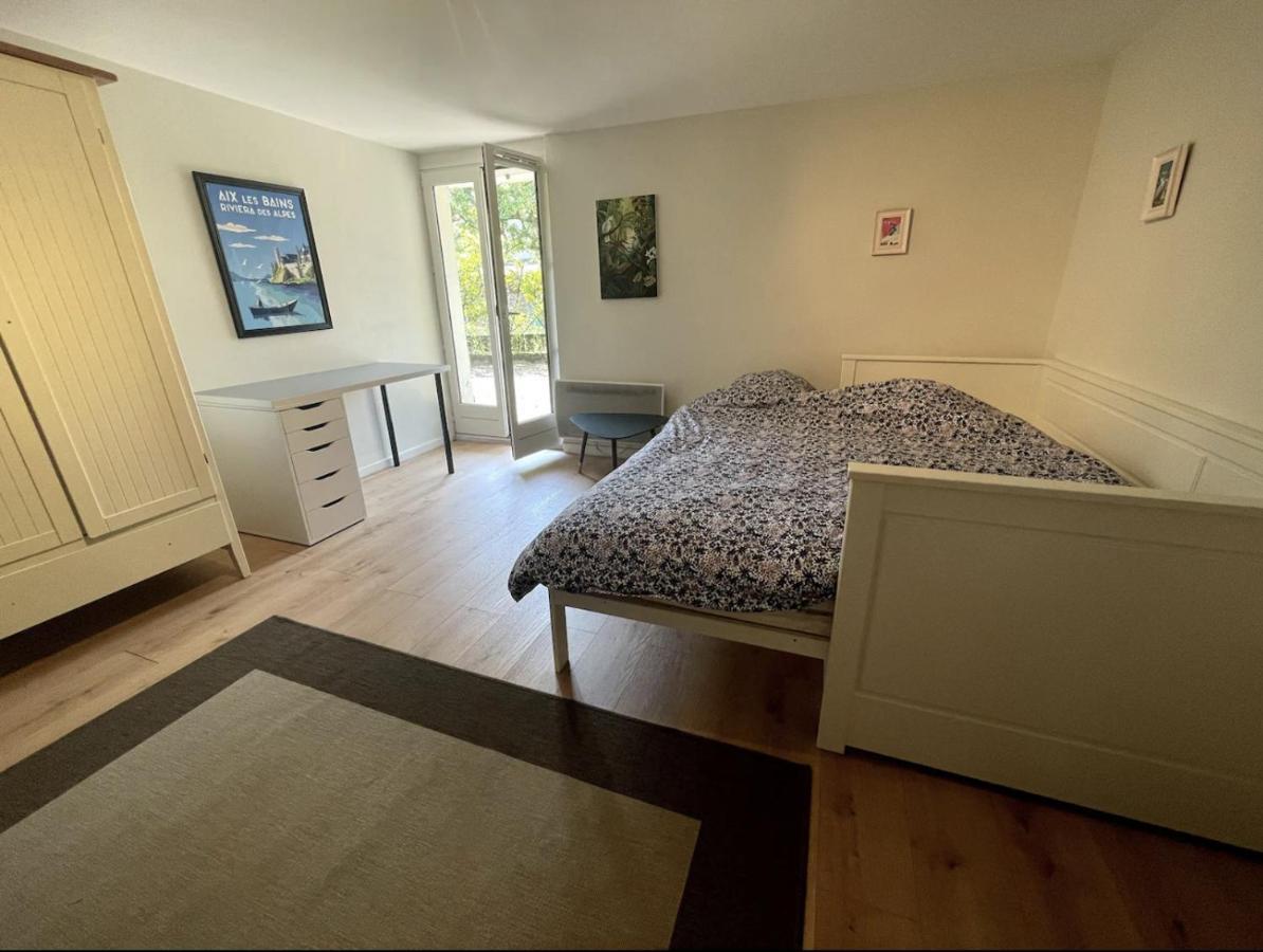 Quiet Studio In A House In Sevrier Annecy Lake Very Close To The Lake Bagian luar foto